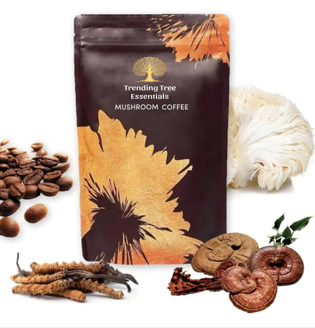 Trending Tree Essentials Mushroom Coffee -1 pack (30 servings) 6.5 oz