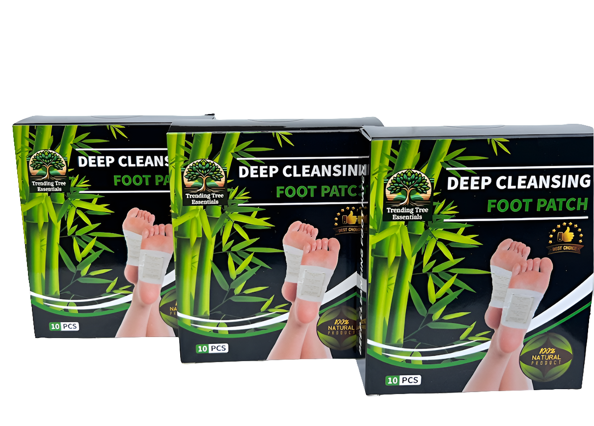 Deep Cleansing Detox Foot Pads - 3 Pack  (30 count)